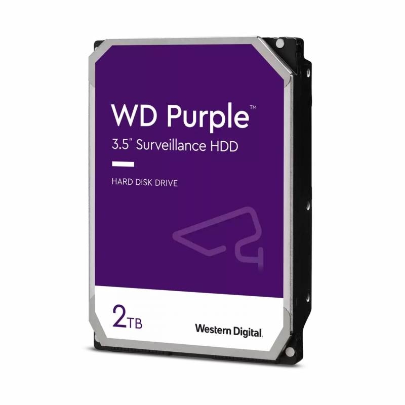 DISCO HDD 2TB WESTERN DIGITAL SATA III PURPLE SURVEILLANCE