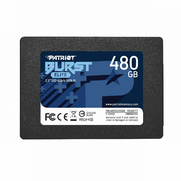DISCO SSD 480GB PATRIOT BURST ELITE SOLID SATA3