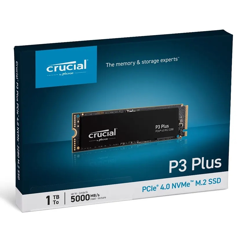 DISCO SSD M.2 CRUCIAL 1TB P3 PLUS NVME PCIE 4