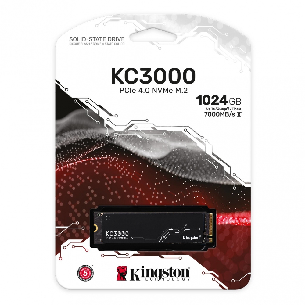 DISCO SSD M.2 NVME 1TB KINGSTON KC3000