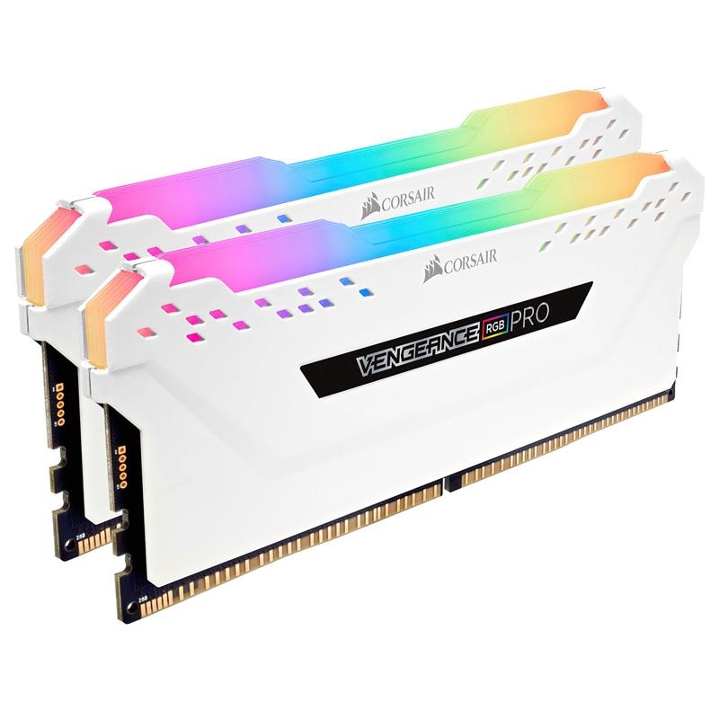 MEMORIA DDR4 16GB 2X8GB CORSAIR 3000MHZ VENGEANCE RGB PRO WH