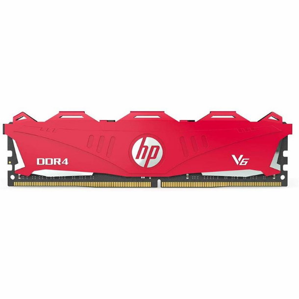 MEMORIA DDR4 8GB 2666MHZ HP V6 CL18 RED