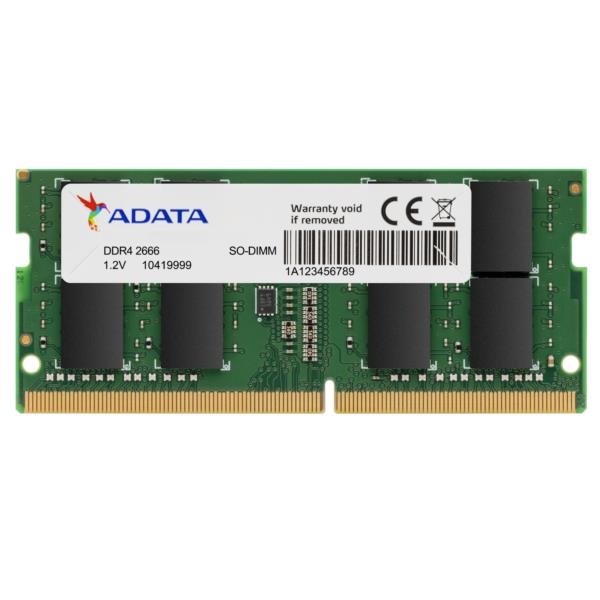 MEMORIA SODIMM DDR4 8GB ADATA 2666 G19 RGN