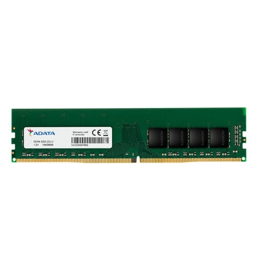 MEMORIA UDIMM ADATA DDR4 8GB 3200MHZ BLISTER (AD4U32008G22-S