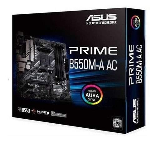 MOTHER ASUS PRIME B550M-A AC (AM4)