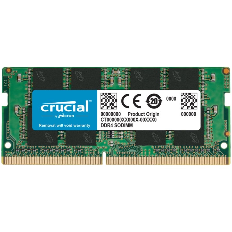 MEMORIA DDR4 SODIMM 8 GB 3200MHZ CRUCIAL