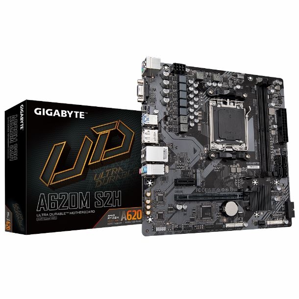 MOTHERBOARD (AM5) GIGABYTE A620M S2H