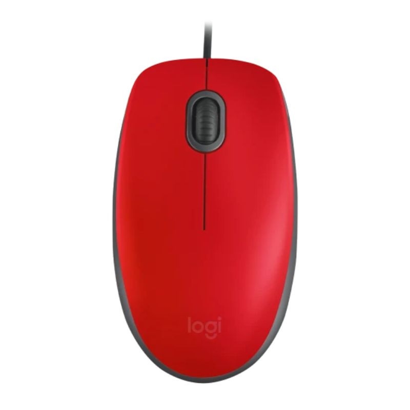 MOUSE LOGITECH M110 SILENT RED 910-006755