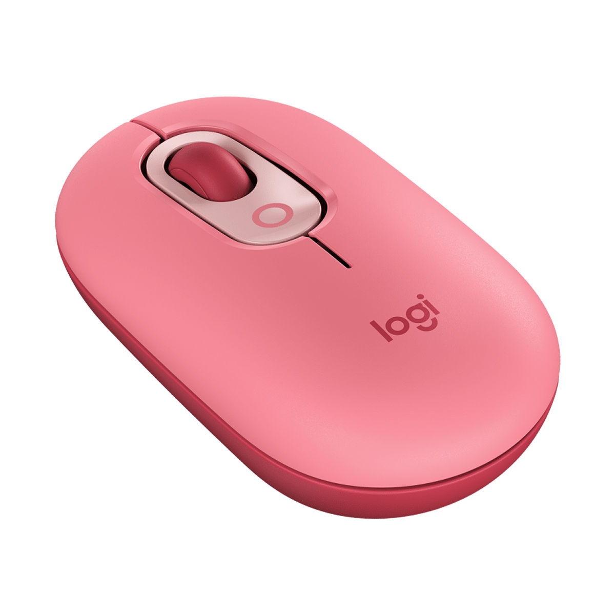 MOUSE LOGITECH WIRELESS POP MOUSE CORAL ROSE