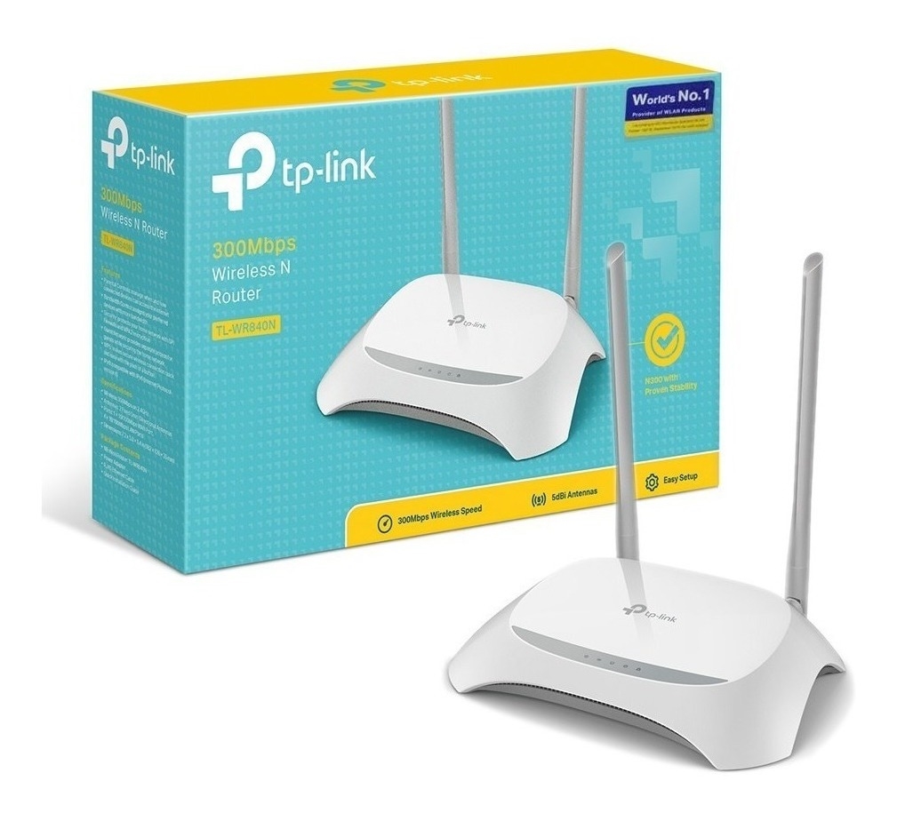 ROUTER WIRELESS TP-LINK TL-WR840N - N 300MBPS.